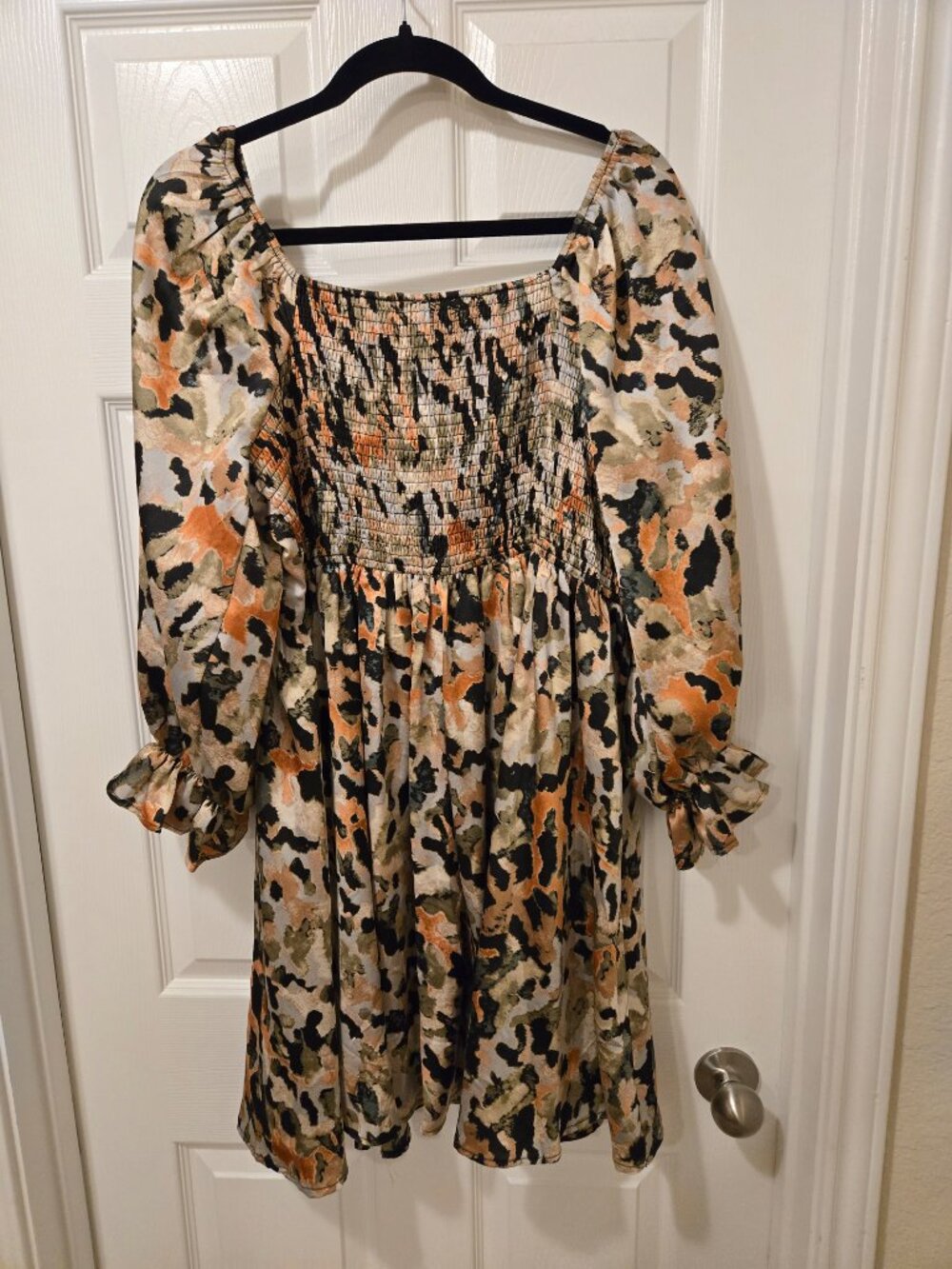 Entro Abrstract square neck mini dress - Picture 14 of 14